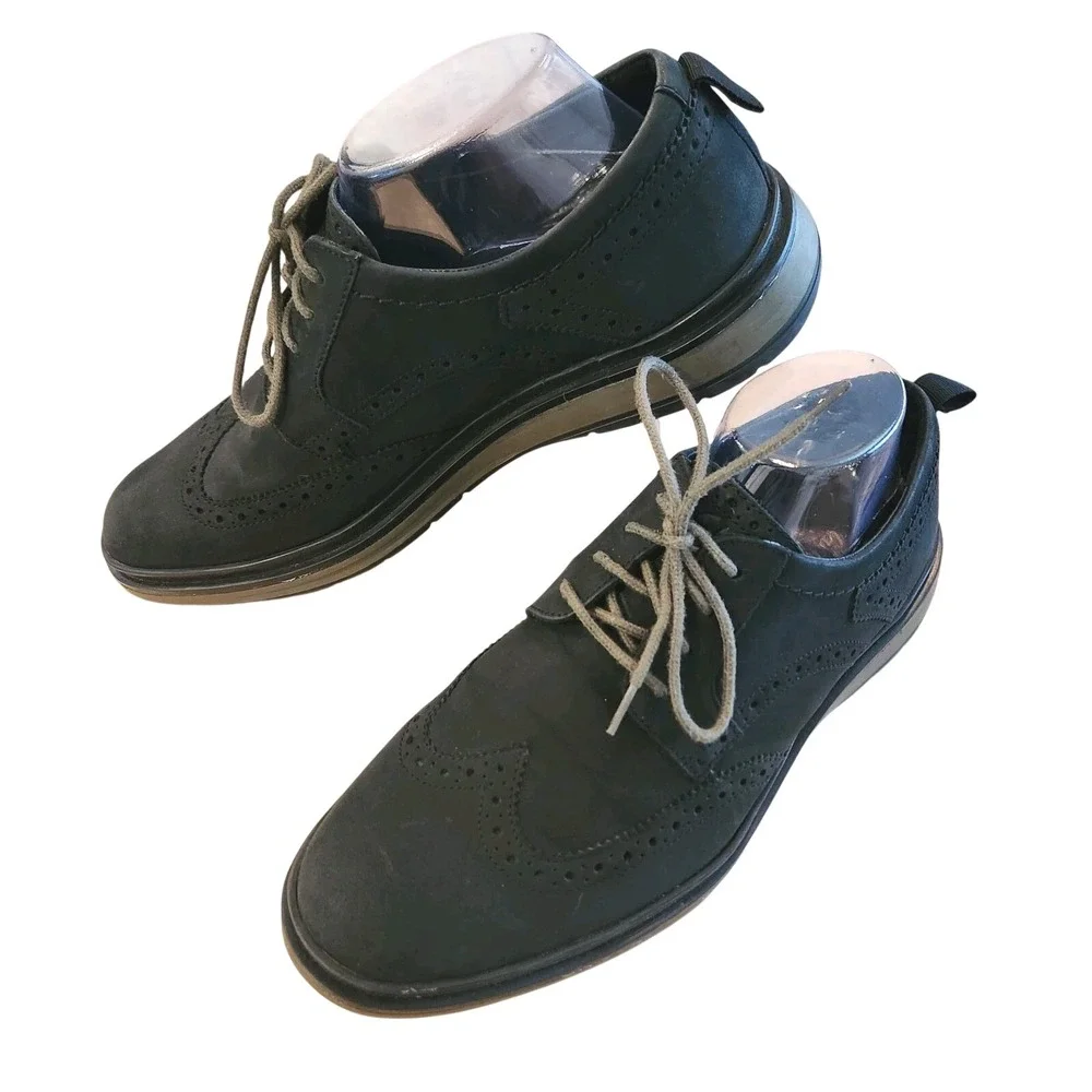 Clarks Chantry Wing Mens Black Oxfords & Lace Ups Wingtip & Brogue Shoes 8.5 M